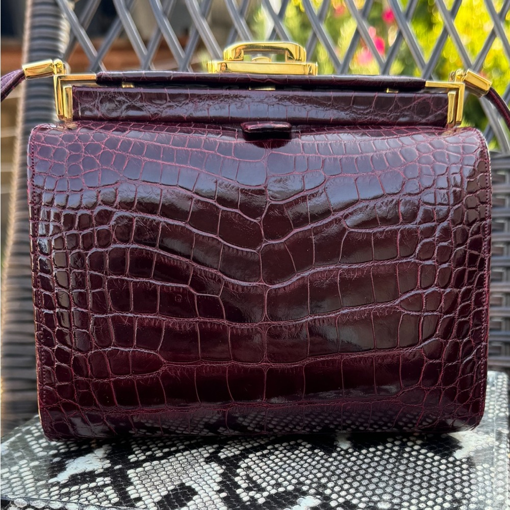 Judith Leiber Alligator Bag